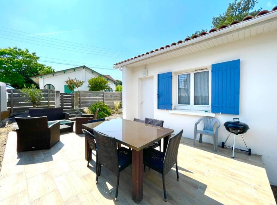 Caporizon-Villa Courant-Terrasse-Proche Plage Мимизан-Плаж Экстерьер фото